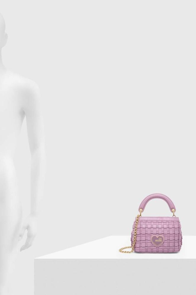 Сумочка Love Moschino колір фіолетовий (3384236) фото 6