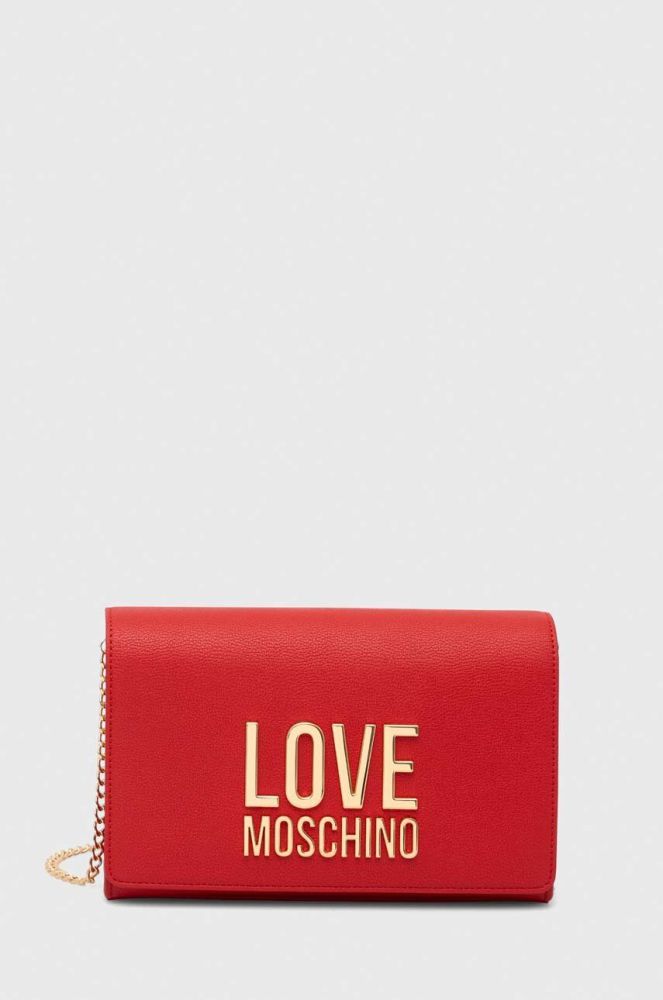 Сумочка Love Moschino колір червоний (3384237)