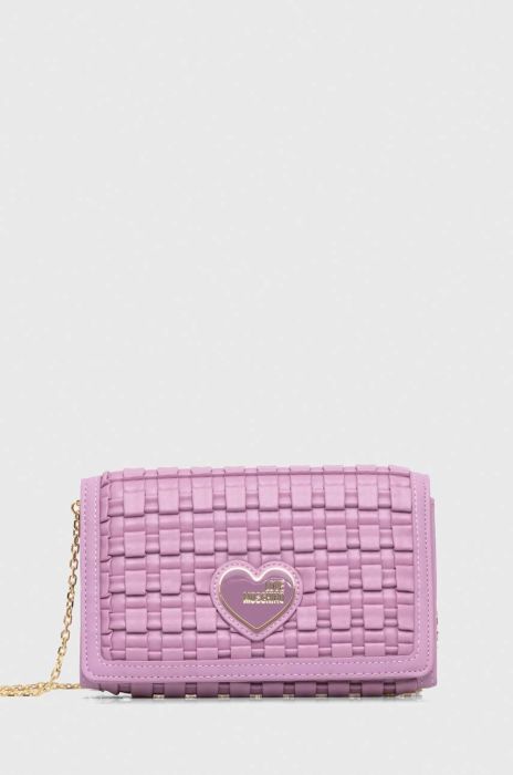 Сумочка Love Moschino колір фіолетовий (3384243)