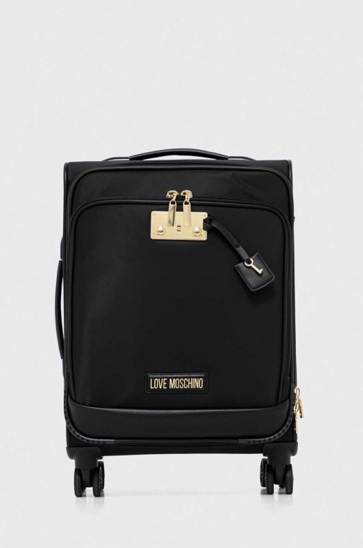 Валіза Love Moschino колір чорний (3335916)