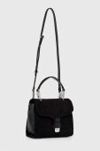 Замшева сумочка Coccinelle колір чорний (3529550)