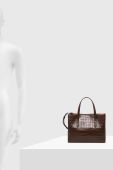 Шкіряна сумочка Coccinelle колір коричневий (3529562)