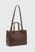 Шкіряна сумочка Coccinelle колір коричневий (3529562)