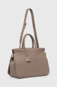 Шкіряна сумочка Coccinelle колір бежевий (3534801)
