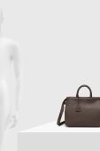 Шкіряна сумочка Coccinelle колір коричневий (3529570)