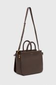 Шкіряна сумочка Coccinelle колір коричневий (3529570)