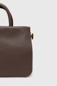 Шкіряна сумочка Coccinelle колір коричневий (3529570)