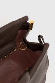 Шкіряна сумочка Coccinelle колір коричневий (3529570)