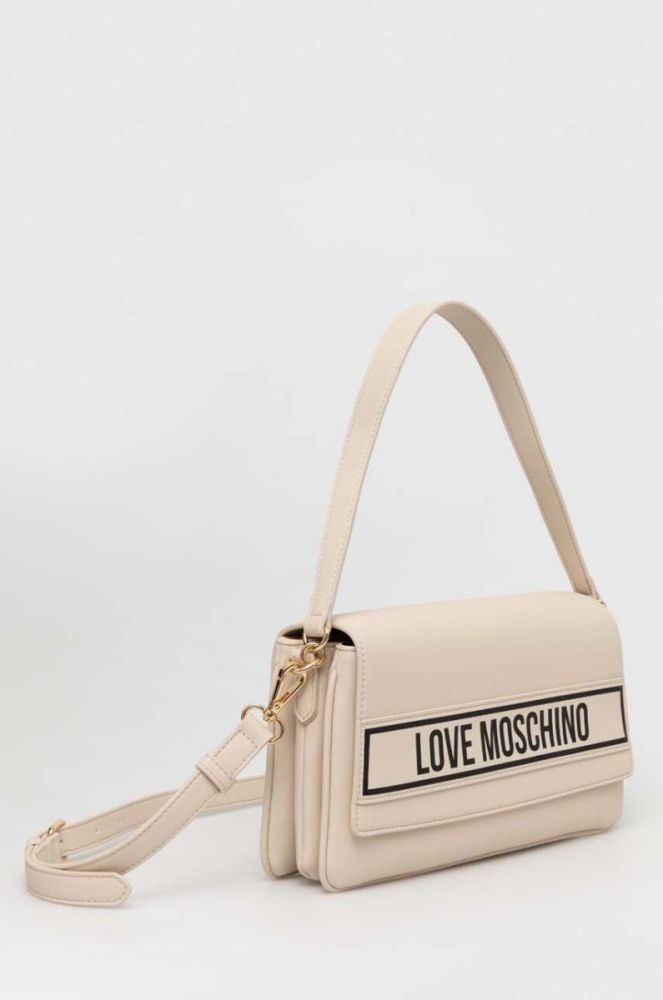 Сумочка Love Moschino колір бежевий (3622589) фото 2
