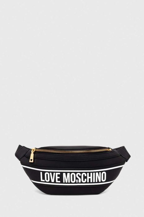 Сумка на пояс Love Moschino колір чорний (3622590)