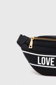 Сумка на пояс Love Moschino колір чорний (3622590)