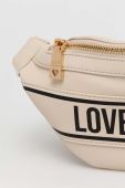Сумка на пояс Love Moschino колір бежевий (3622591)