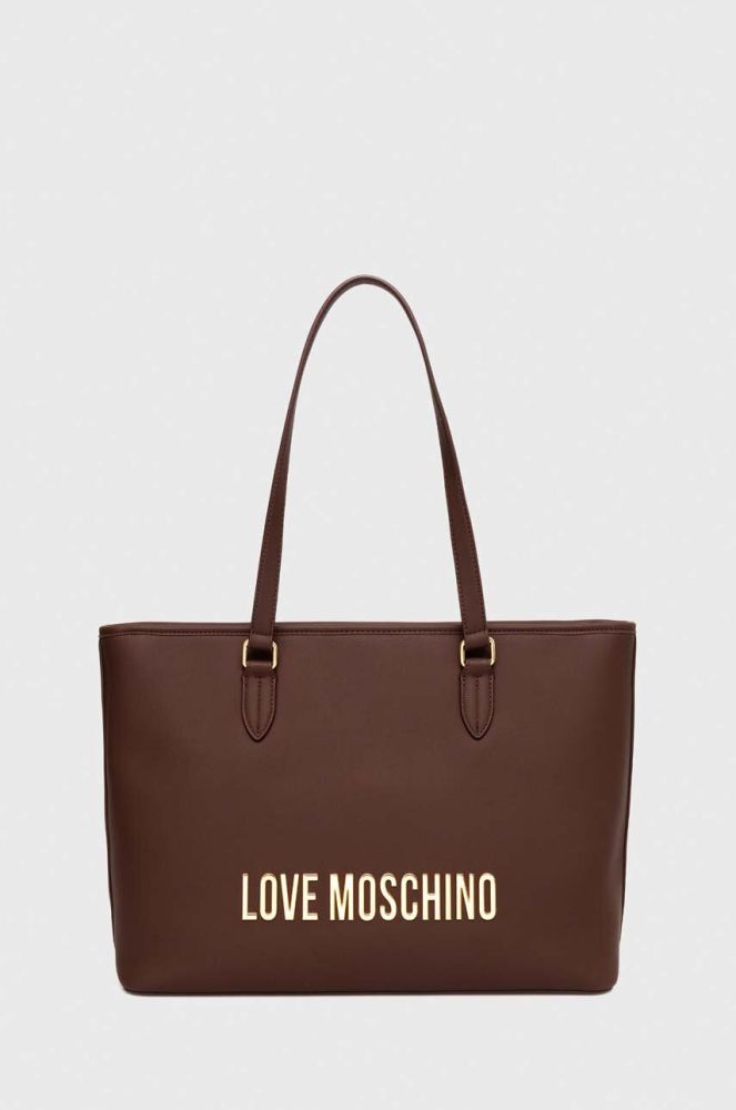 Сумочка Love Moschino колір коричневий (3622593)