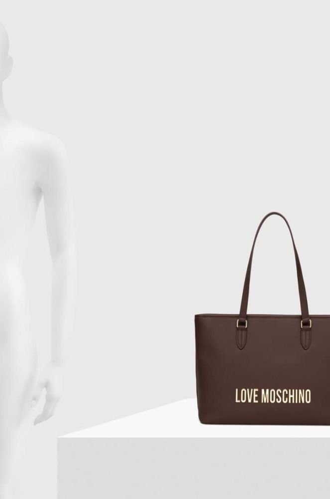 Сумочка Love Moschino колір коричневий (3622593) фото 6