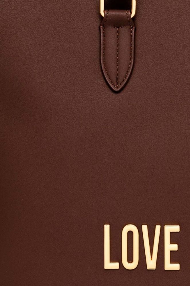 Сумочка Love Moschino колір коричневий (3622593) фото 3