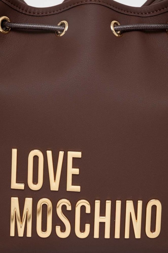 Сумочка Love Moschino колір коричневий (3626396) фото 4