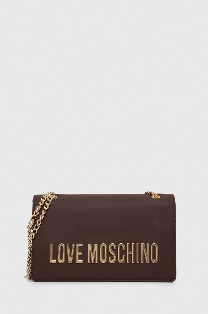 Сумочка Love Moschino колір коричневий (3622595)