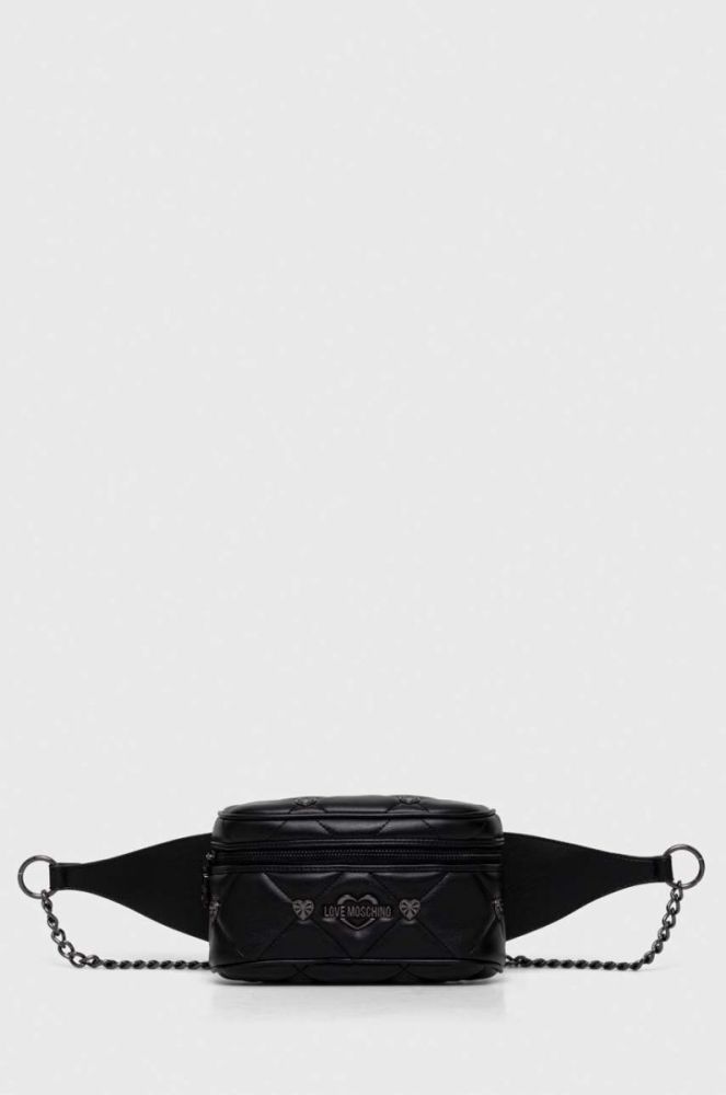 Сумка на пояс Love Moschino колір чорний (3626399) фото 2