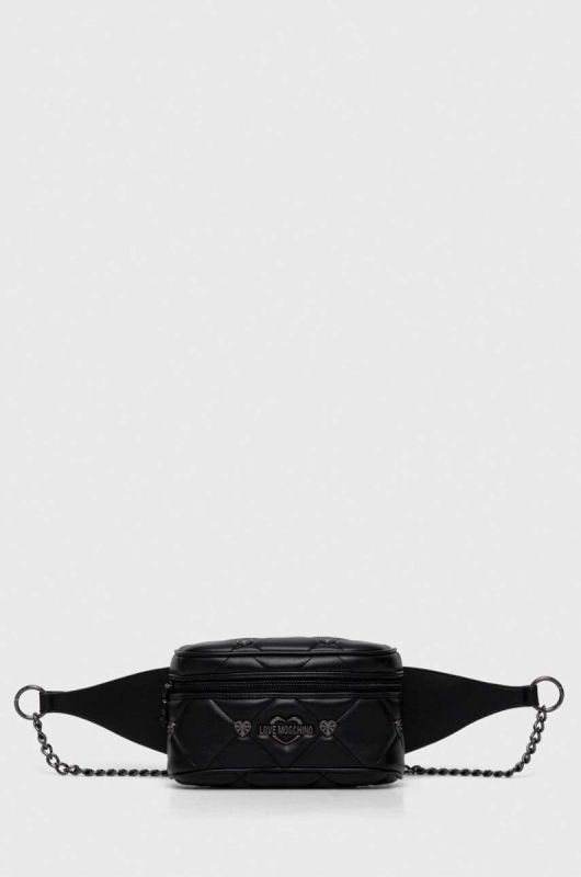Сумка на пояс Love Moschino колір чорний (3626399) фото 2
