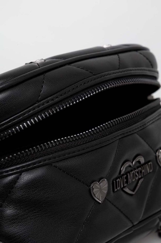 Сумка на пояс Love Moschino колір чорний (3626399) фото 4