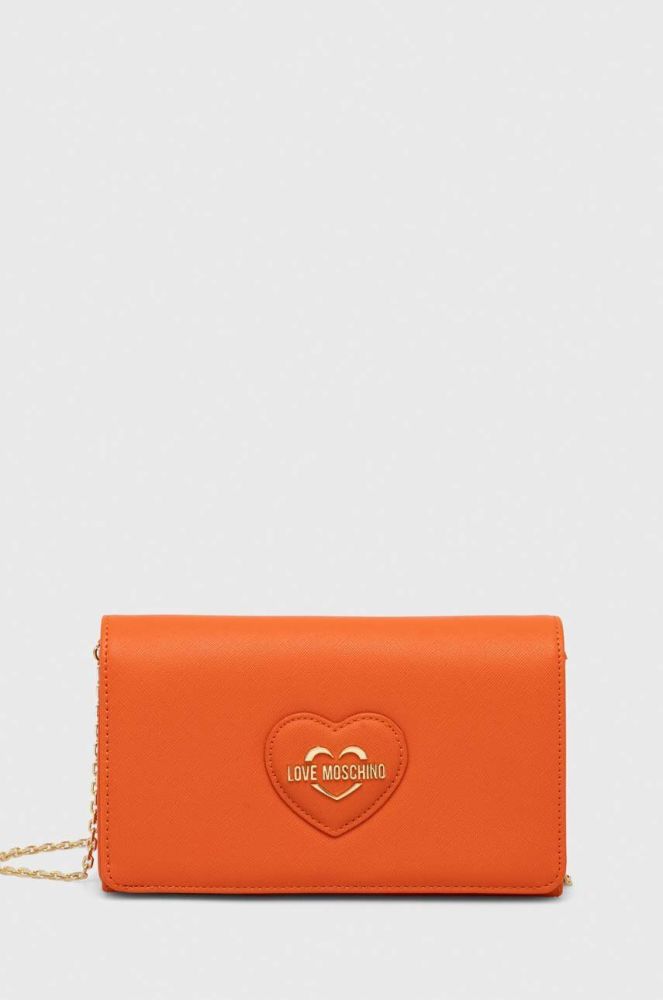 Сумочка Love Moschino колір помаранчевий (3501467)