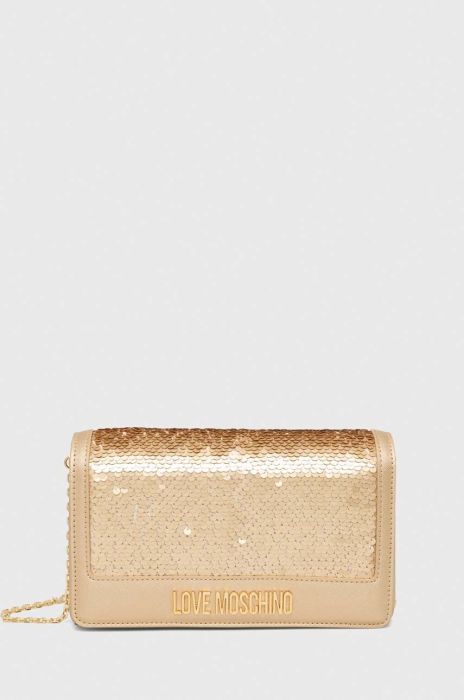 Сумочка Love Moschino колір золотий (3622601)