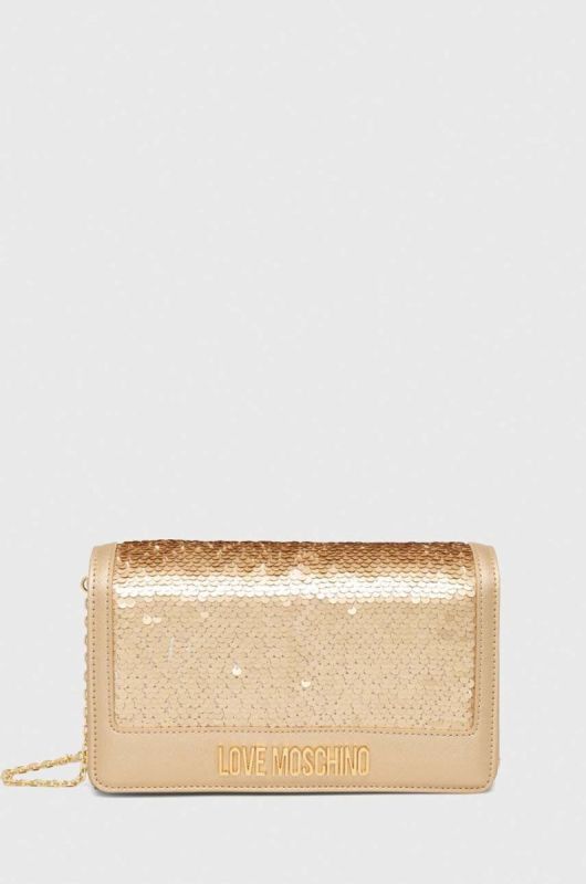 Сумочка Love Moschino колір золотий (3622601)
