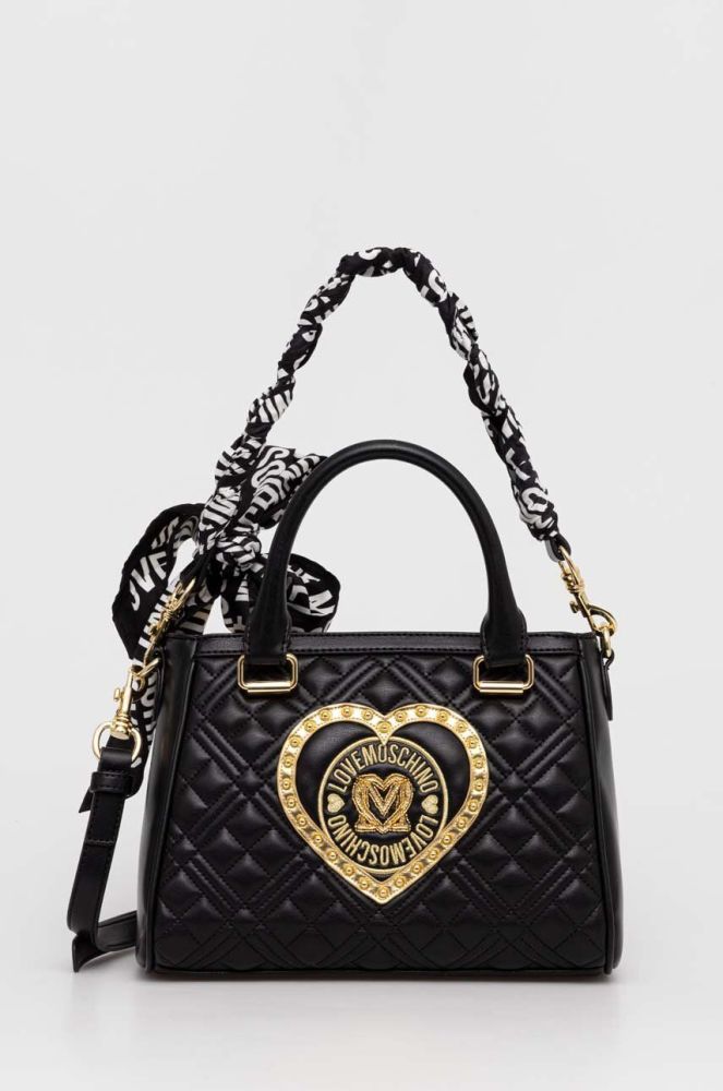 Сумочка Love Moschino колір чорний (3501475)