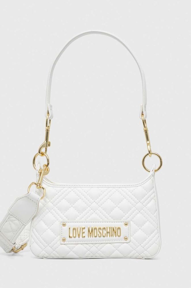 Сумочка Love Moschino колір білий (3622618)