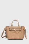 Шкіряна сумочка MICHAEL Michael Kors колір бежевий (3558801)