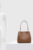 Шкіряна сумочка MICHAEL Michael Kors колір коричневий (3468010)