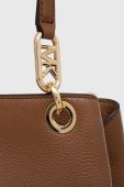 Шкіряна сумочка MICHAEL Michael Kors колір коричневий (3468010)