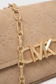 Шкіряна сумочка MICHAEL Michael Kors колір бежевий (3468014)