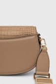 Шкіряна сумочка MICHAEL Michael Kors колір бежевий (3558809)