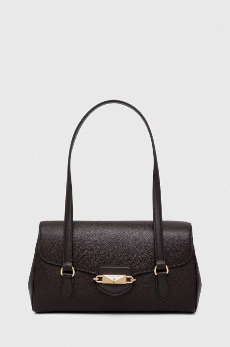 Шкіряна сумочка MICHAEL Michael Kors колір коричневий (3459709)