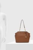 Шкіряна сумочка MICHAEL Michael Kors колір коричневий (3468018)