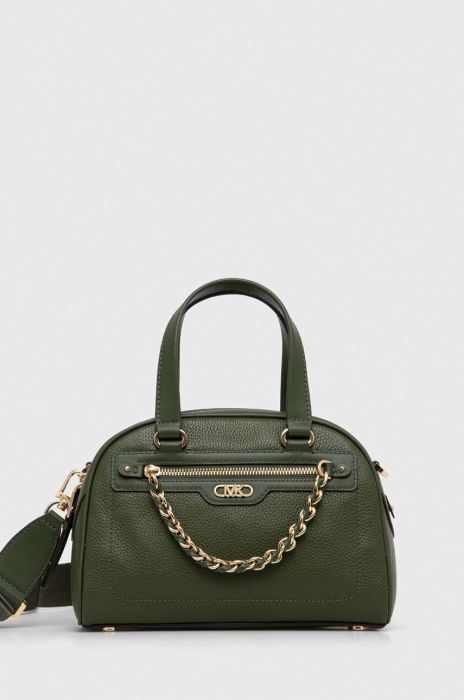 Шкіряна сумочка MICHAEL Michael Kors колір зелений (3459714)