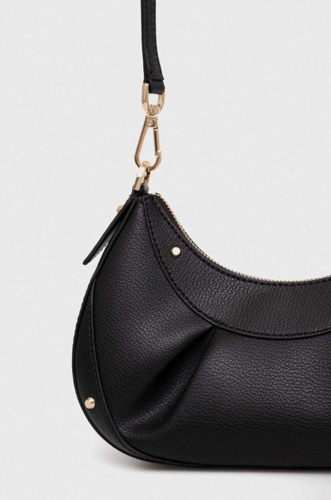 Шкіряна сумочка MICHAEL Michael Kors колір чорний (3459718) фото 3