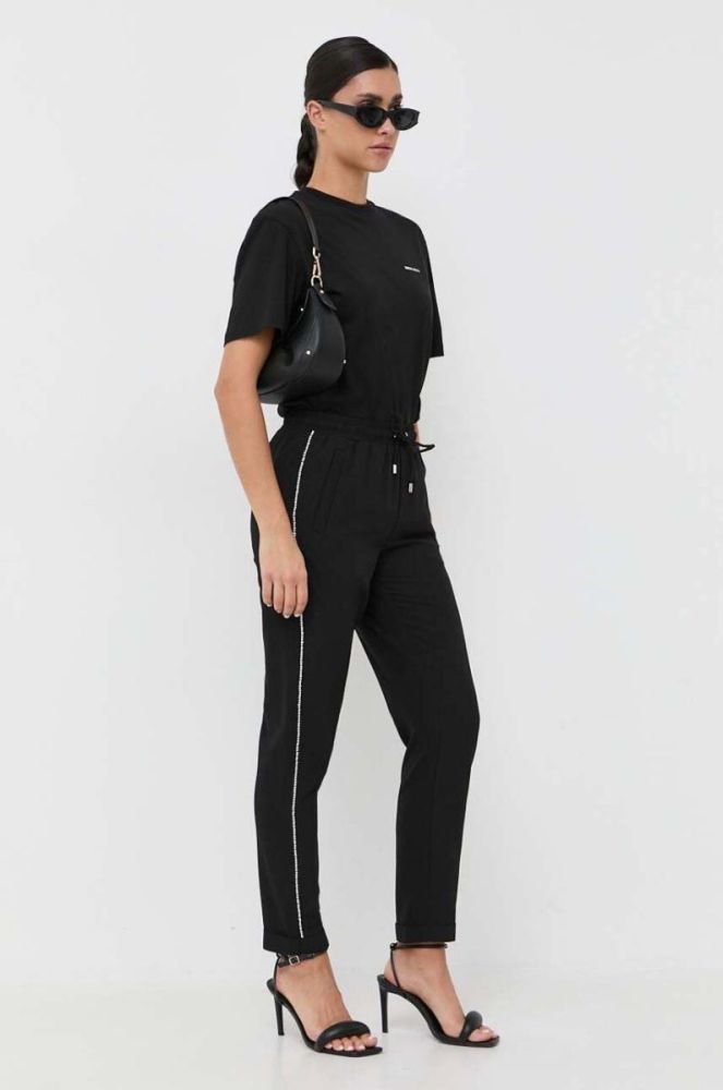 Шкіряна сумочка MICHAEL Michael Kors колір чорний (3459718) фото 6