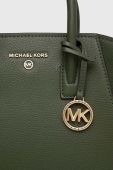 Шкіряна сумочка MICHAEL Michael Kors колір зелений (3468033)