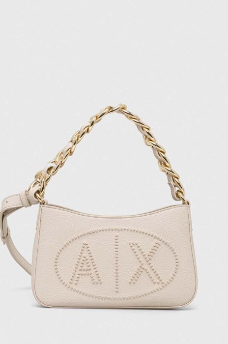Сумочка Armani Exchange колір бежевий (3416778)