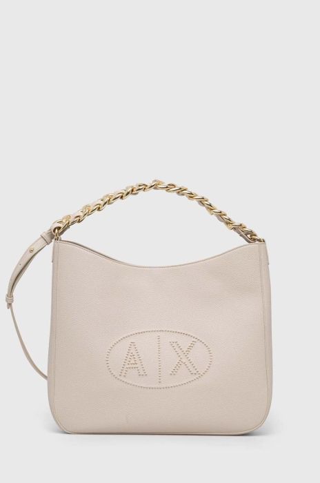 Сумочка Armani Exchange колір бежевий (3422254)