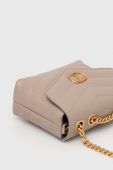 Шкіряна сумочка Twinset колір бежевий (3455364)