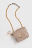 Шкіряна сумочка Twinset колір бежевий (3455364)