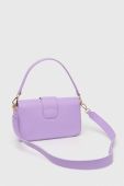 Шкіряна сумочка Twinset колір фіолетовий (3455371)