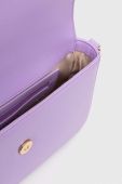 Шкіряна сумочка Twinset колір фіолетовий (3455371)