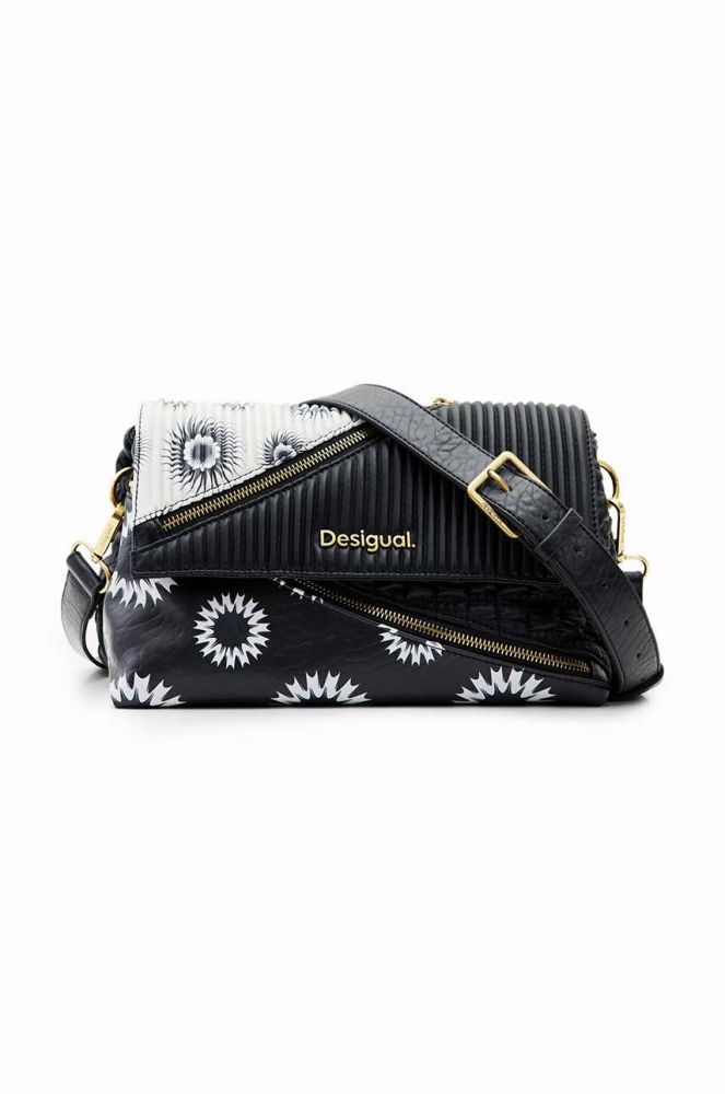 Сумочка Desigual 23WAXP76 ACCESSORIES PU ACROSS BODY BAG колір чорний