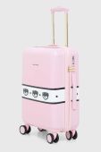 Валіза Chiara Ferragni колір рожевий (3395299) Валіза Chiara Ferragni колір рожевий (3395299)