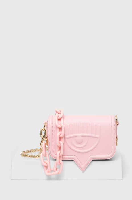 Сумочка Chiara Ferragni колір рожевий (3606456)