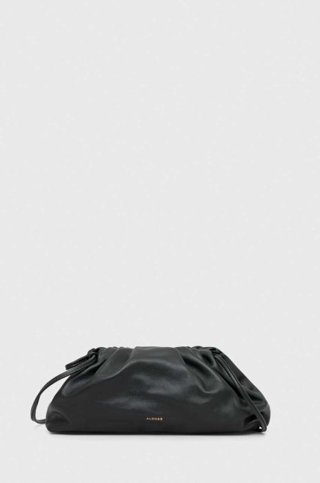 Шкіряна сумочка Alohas колір зелений (3583136)